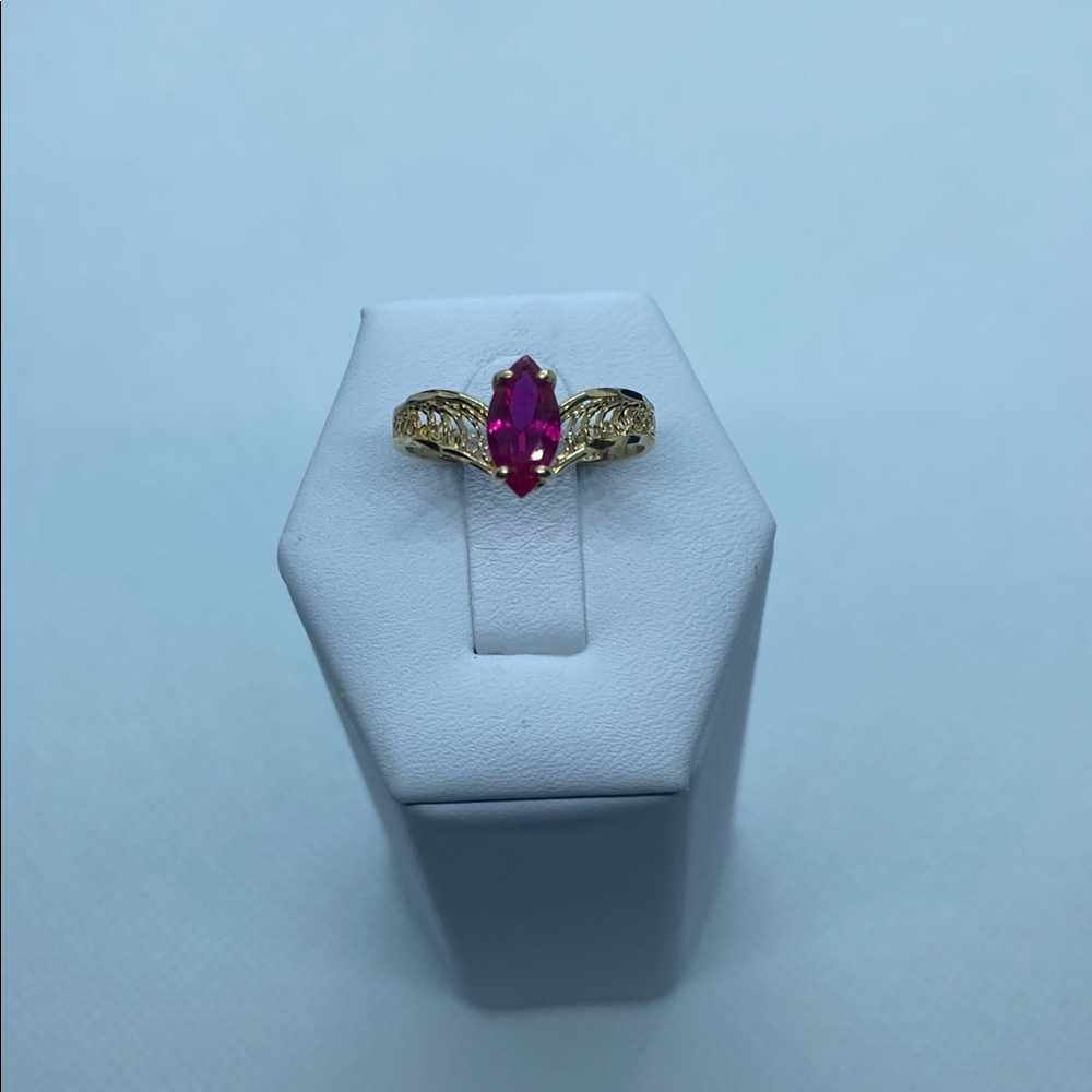 14k Ruby Ring - image 1